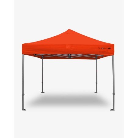 barnum - barnum aluminium 55 3m x 3m orange - tente pliante pas cher
