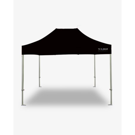 barnum alu pro - barnum aluminium 55 2m x 3m noir - stand pliant