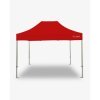 barnum - barnum aluminium 55 2m x 3m rouge - barnum pro pas cher