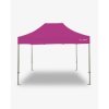stand pliant - barnum aluminium 55 2m x 3m rose - barnum marchands