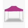 stand pliant - barnum aluminium 55 2m x 3m rose - barnum marchands