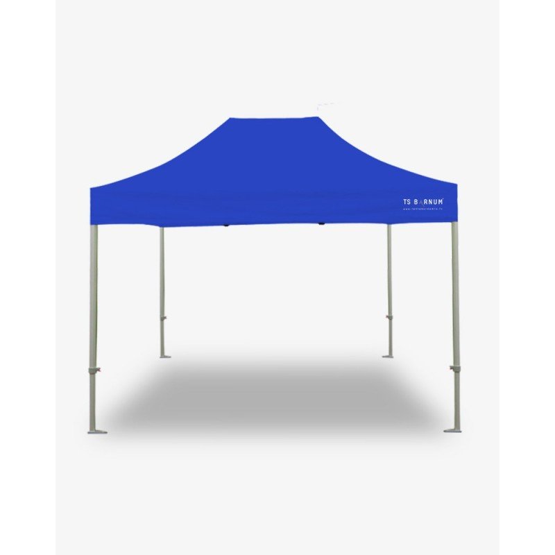 barnums - barnum aluminium 55 2m x 3m bleu - tente pliante pro