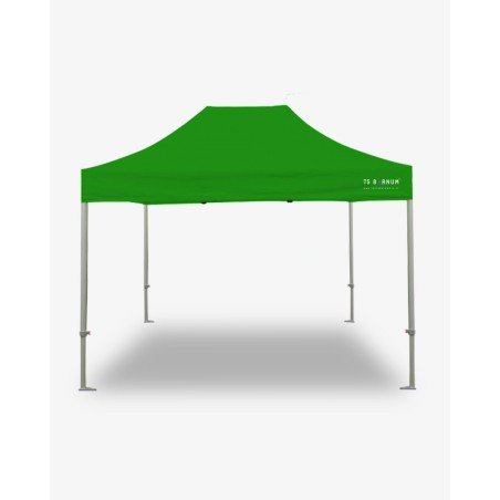 tente pliante - barnum aluminium 55 4,5m x 3m vert - barnum