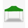 tente pliante - barnum aluminium 55 4,5m x 3m vert - barnum
