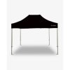 tonnelle pliante - barnum aluminium 55 4.5m x 3m noir- barnum marchand pas cher