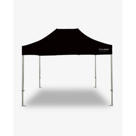 tonnelle pliante - barnum aluminium 55 4.5m x 3m noir- barnum marchand pas cher