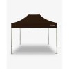 tonnelle pliante - barnum aluminium 55 4.5m x 3m havane- barnum marchand pas cher