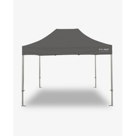 tonnelle pliante - barnum aluminium 55 4.5m x 3m gris- barnum marchand pas cher