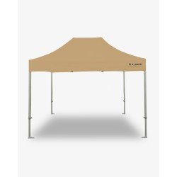 tonnelle pliante - barnum aluminium 55 4.5m x 3m crème- barnum marchand pas cher