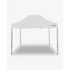 tonnelle pliante - barnum aluminium 55 4.5m x 3m blanc - barnum marchand pas cher