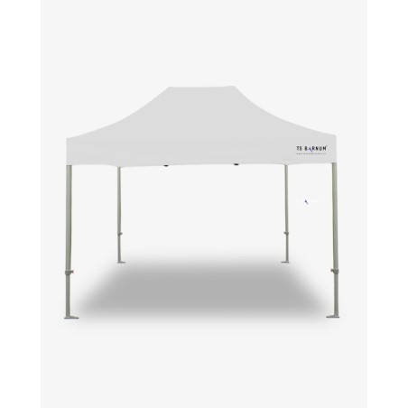 tonnelle pliante - barnum aluminium 55 4.5m x 3m blanc - barnum marchand pas cher