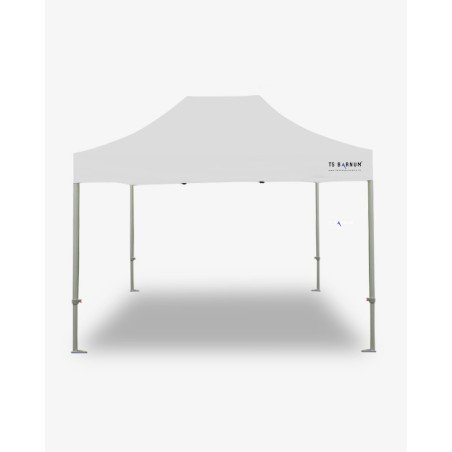 tonnelle pliante - barnum aluminium 55 4.5m x 3m blanc - barnum marchand pas cher