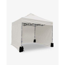 Côté latéral blanc 2m opaque polyuréthane 500D -  Tente barnum pro