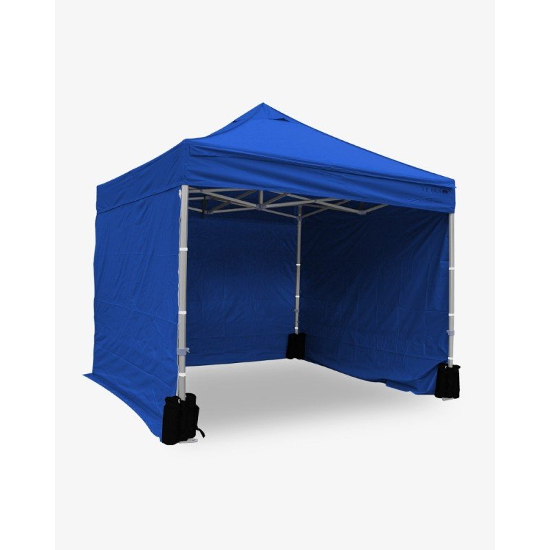 Côté latéral bleu 4m opaque polyuréthane - 500D - Tente barnum pro Côté latéral bleu 4m opaque polyuréthane - 500D - Tente barnum pro