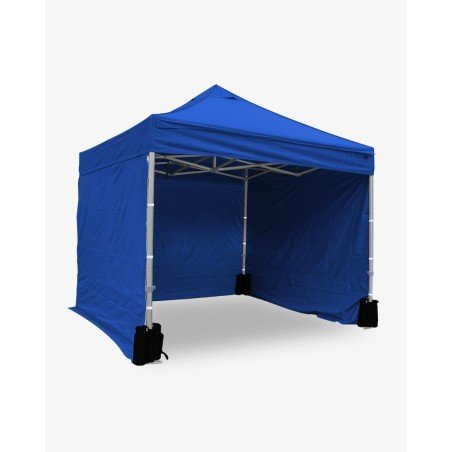 Côté latéral bleu 4m opaque polyuréthane - 500D - Tente barnum pro