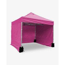 Côté latéral violet 4,5m opaque polyuréthane - 500D- Chapiteau pliant