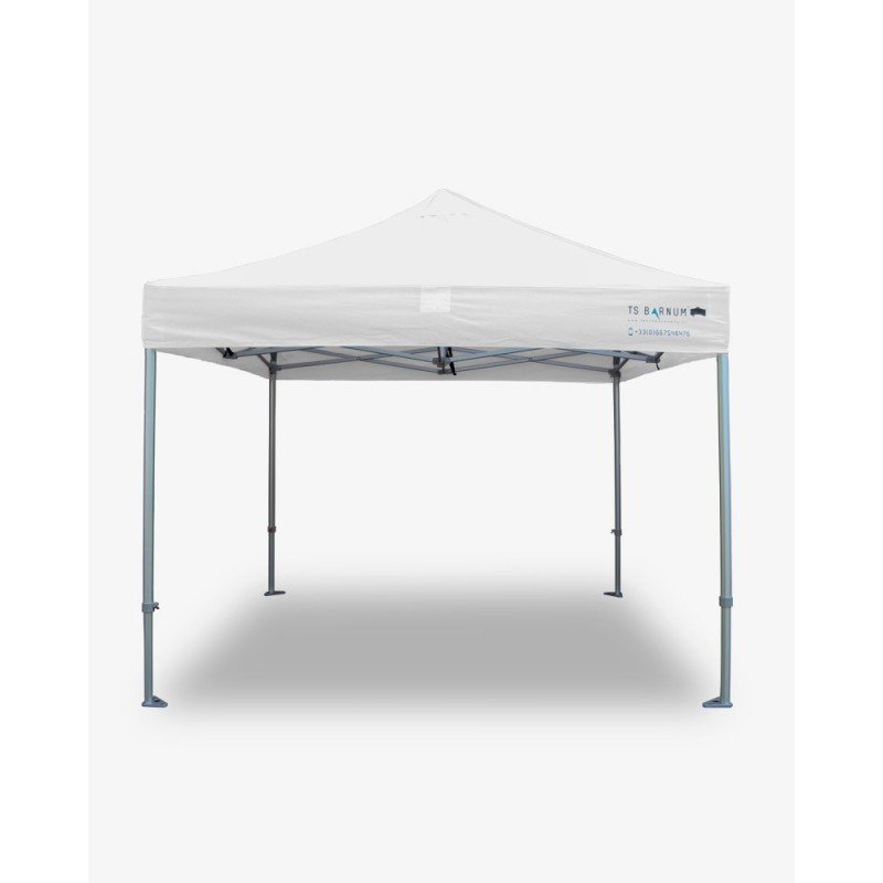 barnum aluminium 55 3m x 3m blanc - barnum - stand pliant