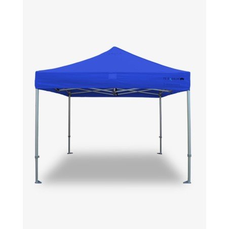 barnum - barnum aluminium 55 3m x 3m bleu - tente pliante pas cher