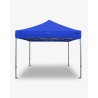 barnum - barnum aluminium 55 3m x 3m bleu - tente pliante pas cher