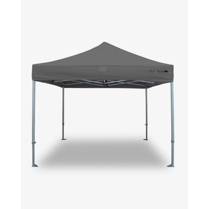 barnum  - barnum aluminium 55 3m x 3m gris - tente pliante pas cher