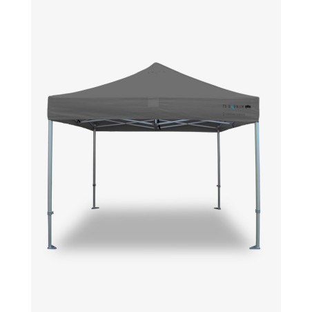 barnum  - barnum aluminium 55 3m x 3m gris - tente pliante pas cher