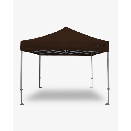 stand pliant - barnum aluminium 55 3m x 3m havane - barnum pour marché