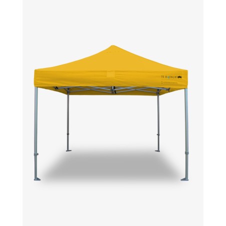 barnum - barnum aluminium 55 3m x 3m jaune - tente pliante pro