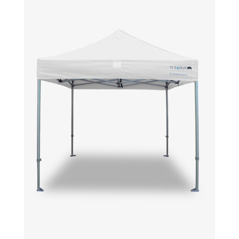 Stand barnum - barnum aluminium 55 4m x 4m blanc - Chapiteau pergola