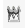 Stand barnum - barnum aluminium 55 4m x 4m blanc plié - Chapiteau pergola