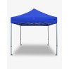 Mobilier pliant- barnum aluminium 55 4m x 4m bleu - Stand pliant gazebo