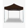 barnum aluminium 55 4m x 4m havane- Tente barnum pro