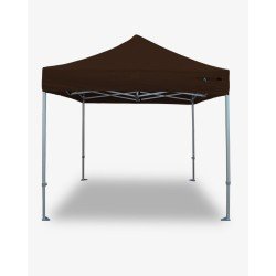 barnum aluminium 55 4m x 4m havane- Tente barnum pro