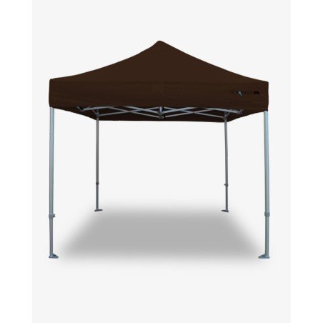 barnum aluminium 55 4m x 4m havane- Tente barnum pro
