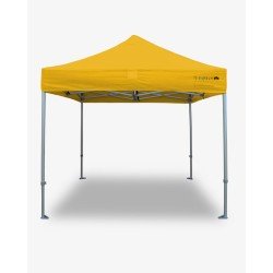 barnum aluminium 55 4m x 4m jaune - Tente barnum aluminium