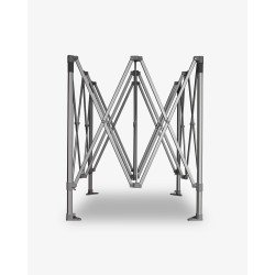 Structure aluminium 55 4m x 4m orange - Stand barnum de marché