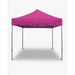 barnum aluminium 55 4m x 4m rose - Mobilier pliant pas cher