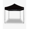 barnum aluminium 55 4m x 4m noir - Chapiteau pergola à prix mini