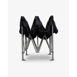 barnum aluminium 55 4m x 4m noir plié - Chapiteau pergola à prix mini