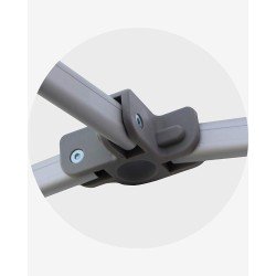 "H" T de croisillon (ø 55) pour barnum aluminium 55 3m x 3m blanc