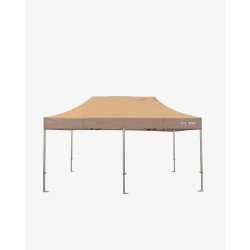 tente pliante - barnum aluminium 55 6m x 3m crème- barnum