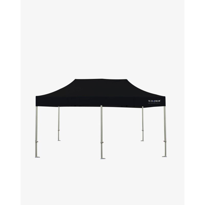 tente pliante - barnum aluminium 55 6m x 3m noir- barnum tente pliante - barnum aluminium 55 6m x 3m noir- barnum