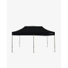 tente pliante - barnum aluminium 55 6m x 3m noir- barnum