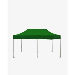 tente pliante - barnum aluminium 55 6m x 3m vert- barnum