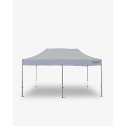 tente pliante - barnum aluminium 55 6m x 3m blanc- barnum