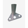 pied bas - pièce détachée barnum aluminium  TENTE BARNUM