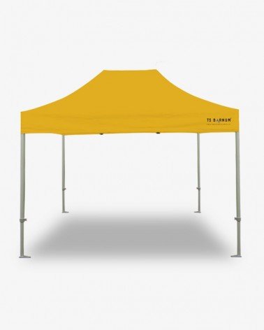 barnum aluminium 55 2m x 3m jaune - barnum - tente pliante pro